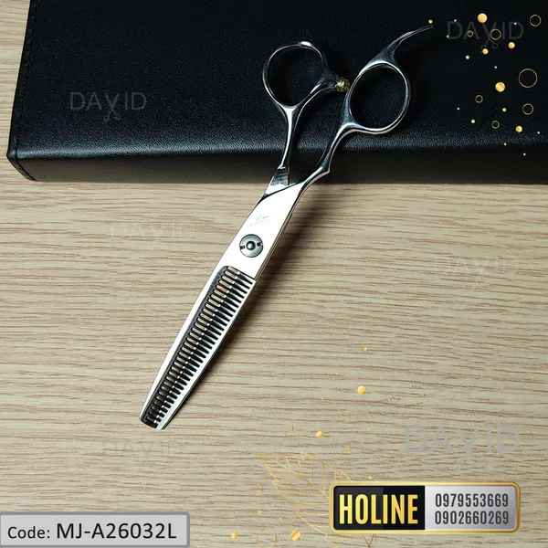 Bộ kéo cắt tóc tay trái & kéo tỉa tóc Mark'J 6 inch A260L và A26032L
