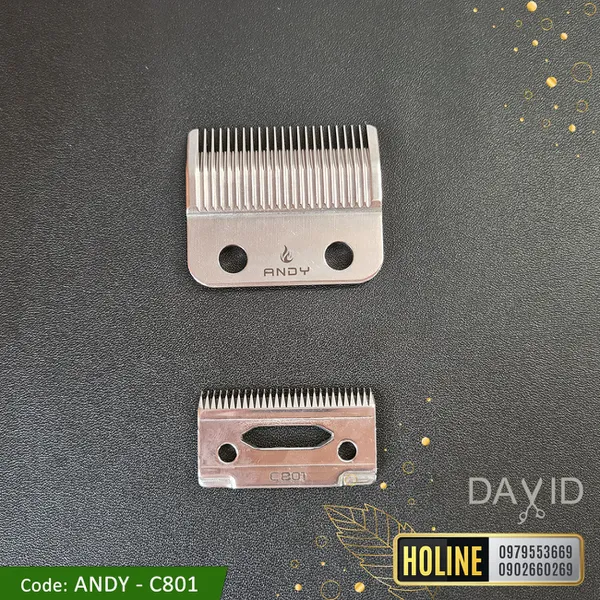Lưỡi tông đơ cắt tóc ANDY C801
