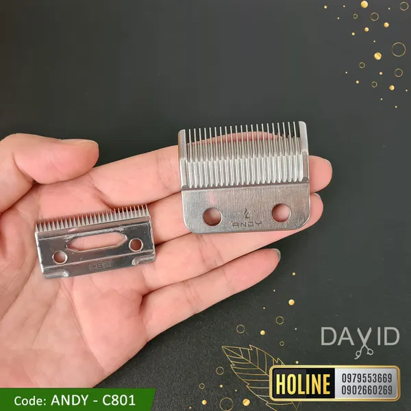 Lưỡi tông đơ cắt tóc ANDY C801