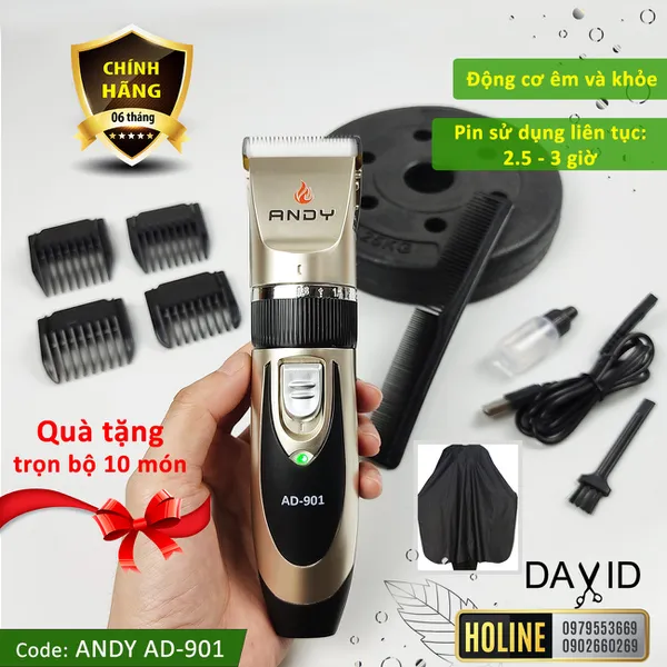 Tông đơ cắt tóc Andy AD-901