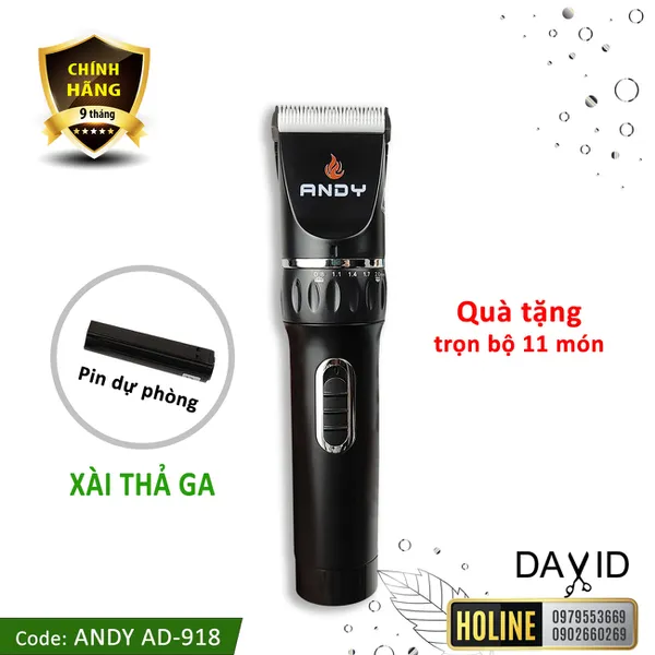 Tông đơ cắt tóc Andy AD-918