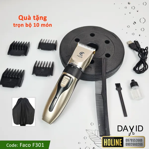 Tông đơ cắt tóc Faco F301