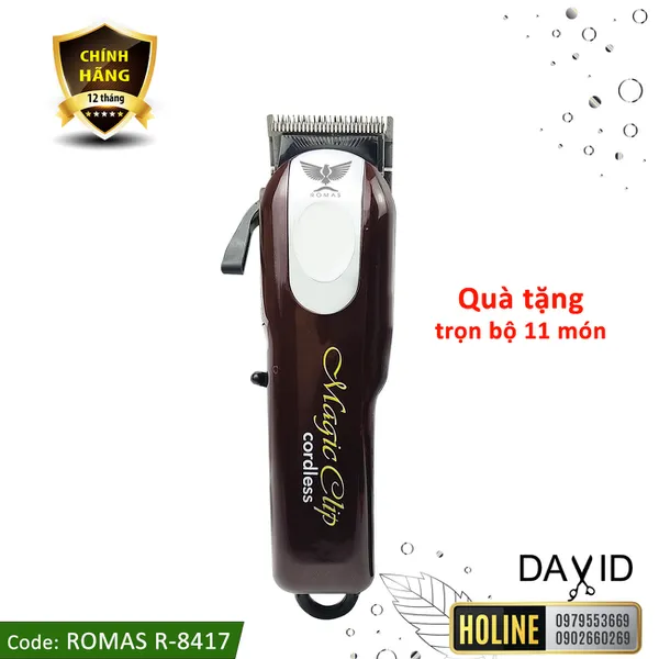 Tông đơ cắt tóc Romas magic clip R8417