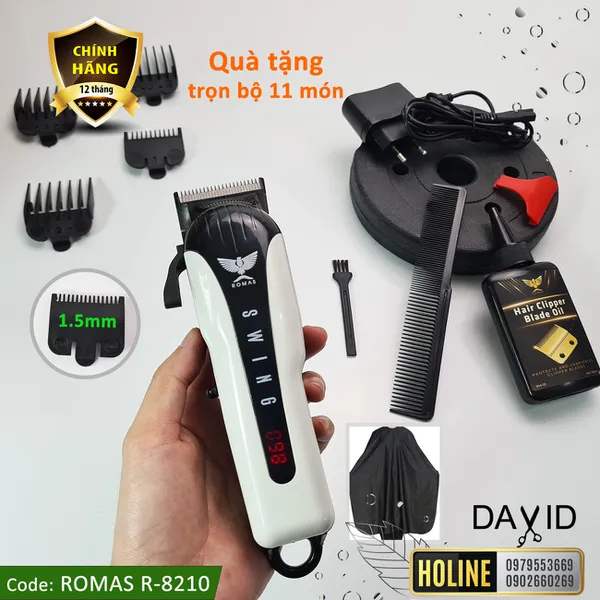 Tông đơ cắt tóc Romas R8210