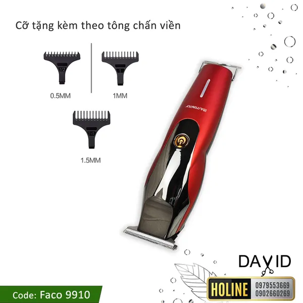 Tông đơ chấn viền Carwrly 9910