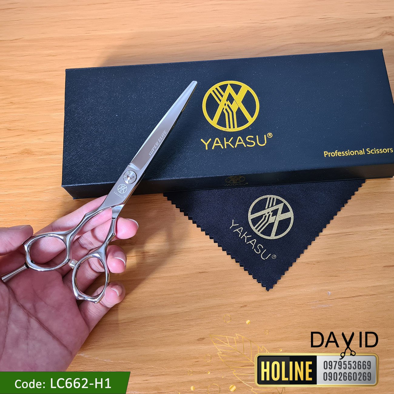 Kéo cắt tóc tay trái Yakasu 5.7 inch LC662-H1