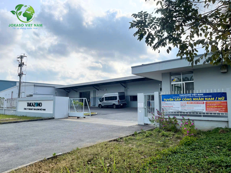 Jokaso Vietnam vận hành hệ thống xử lý nước thải sinh hoạt Model TC15 tại Lô F04B KCN Long Hậu (Cần Giuộc, Tây Ninh)