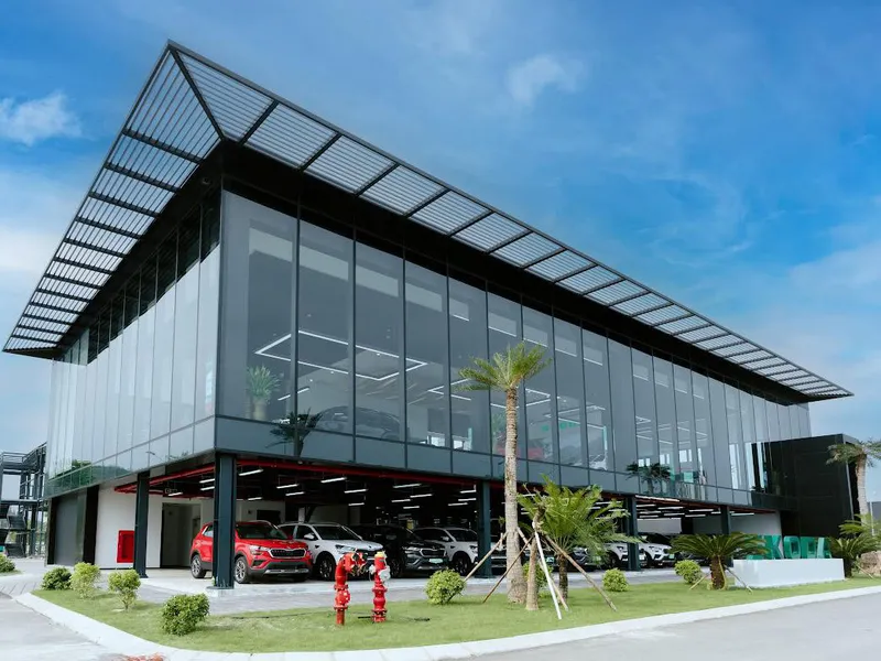 Thi công công nghệ trạm xử lý nước thải HX5 dự án Showroom ô tô Skoda Hạ Long