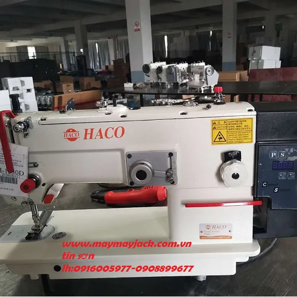 Máy zig zag đầu  bằng  hiệu HACO LT-1530D