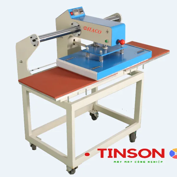 Máy ép nhiệt đầu trượt hiệu HACO