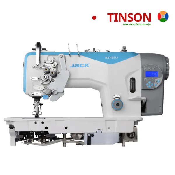 Máy may 2 kim di động điện tử jack JK-58450J-405E