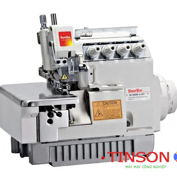 Máy vắt sổ 2 kim4 chỉ SUNSIR SS-B806D-4