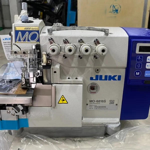 Máy vắt sổ 2 kim 4 chỉ juki liền trục MO-6816S/DD