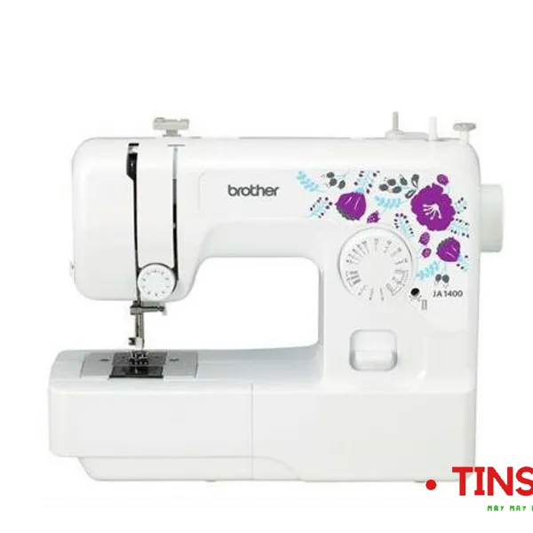 Máy khâu điện Brother JA 1400 màu trắng