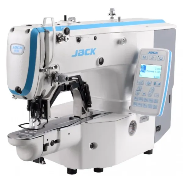 MÁY ĐÍNH BỌ+ NÚT ĐIỆN TỬ HIỆU JACK JK-T1900GS-B ( màn hình phím  ) 