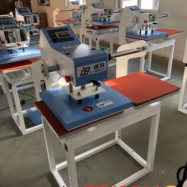 MÁY ÉP NHÃN . MÁY ÉP NHIỆT ĐẦU TRƯỢT 40*60  SHENGTIAN