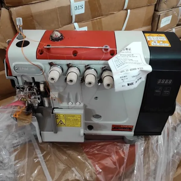 Máy vắt sổ bo tay chân vịt cào spartak QS-90TD-4