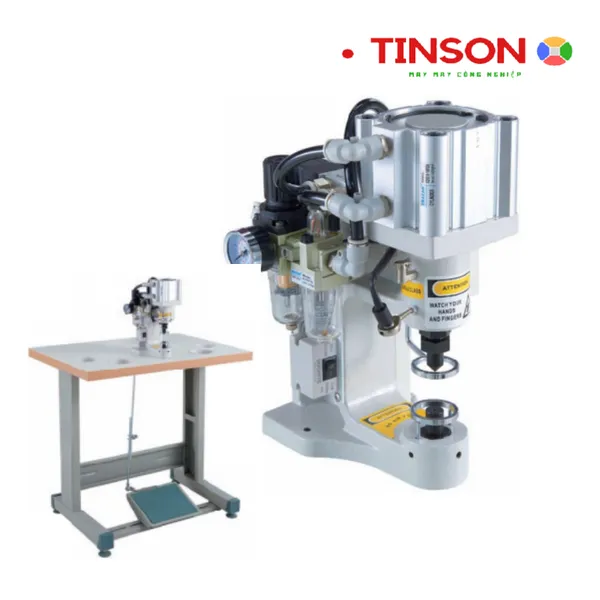 Máy dập nút đồng 1 đầu bằng hơi  DKJ-Q Shengtian