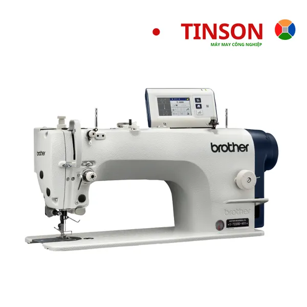 Máy một kim truyền động trực tiếp trụ kim chèo với Cắt chỉ tự động NEXIO S-7220D
