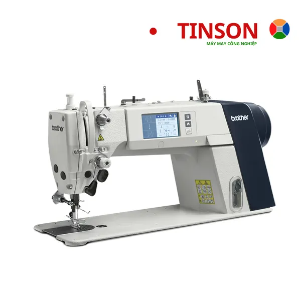 Máy may 1 kim truyền động trực tiếp với Hệ thống đẩy điện tử và Cắt chỉ tự động NEXIO S-7300A
