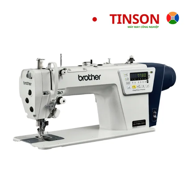 Máy may 1 kim truyền động trực tiếp với Hệ thống đẩy điện tử và Cắt chỉ tự động NEXIO S-7780A
