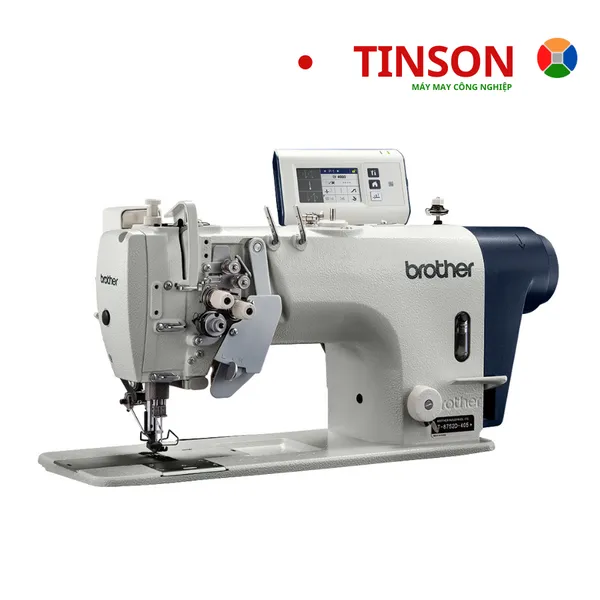 Máy may 2 kim truyền động trực tiếp ổ lớn với cắt chỉ tự động NEXIO T-8752D