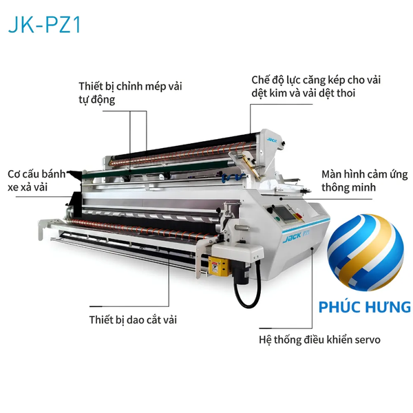 Máy trải vải tự động Jack JK-PZ1