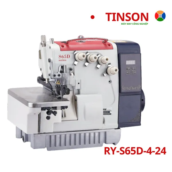 Máy vắt sổ liền trục 4 chỉ, hộp trên RY-S65D-4-24 - Hiệu: RUYANG