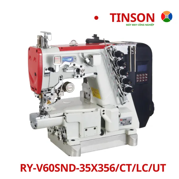 Máy viền bo tay điện tử, cắt chỉ nâng chân vịt tự động RY-V60SND-35X356/CT/LC/UT Hiệu: RUYANG