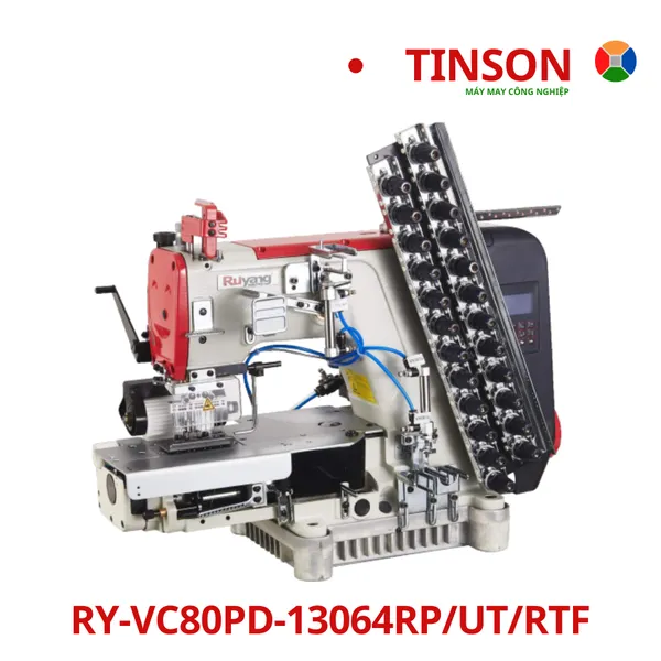 Máy may 13 kim điện tử, nâng chân vịt tự động  RY-VC80PD-13064RP/UT/RTF Hiệu: RUYANG