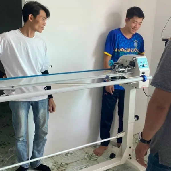 Máy cắt dây viền tự động Haco H-911A