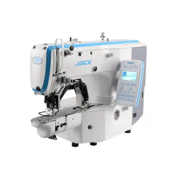 MÁY ĐÍNH BỌ+ NÚT ĐIỆN TỬ HIỆU JACK JK-T1900GS-B ( màn hình phím  ) 