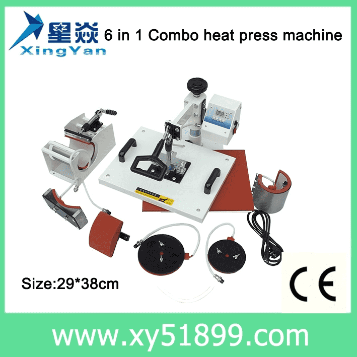máy in/ép nhiệt đa năng 6 trong 1  máy in/ép nhiệt đa năng 6 trong 1