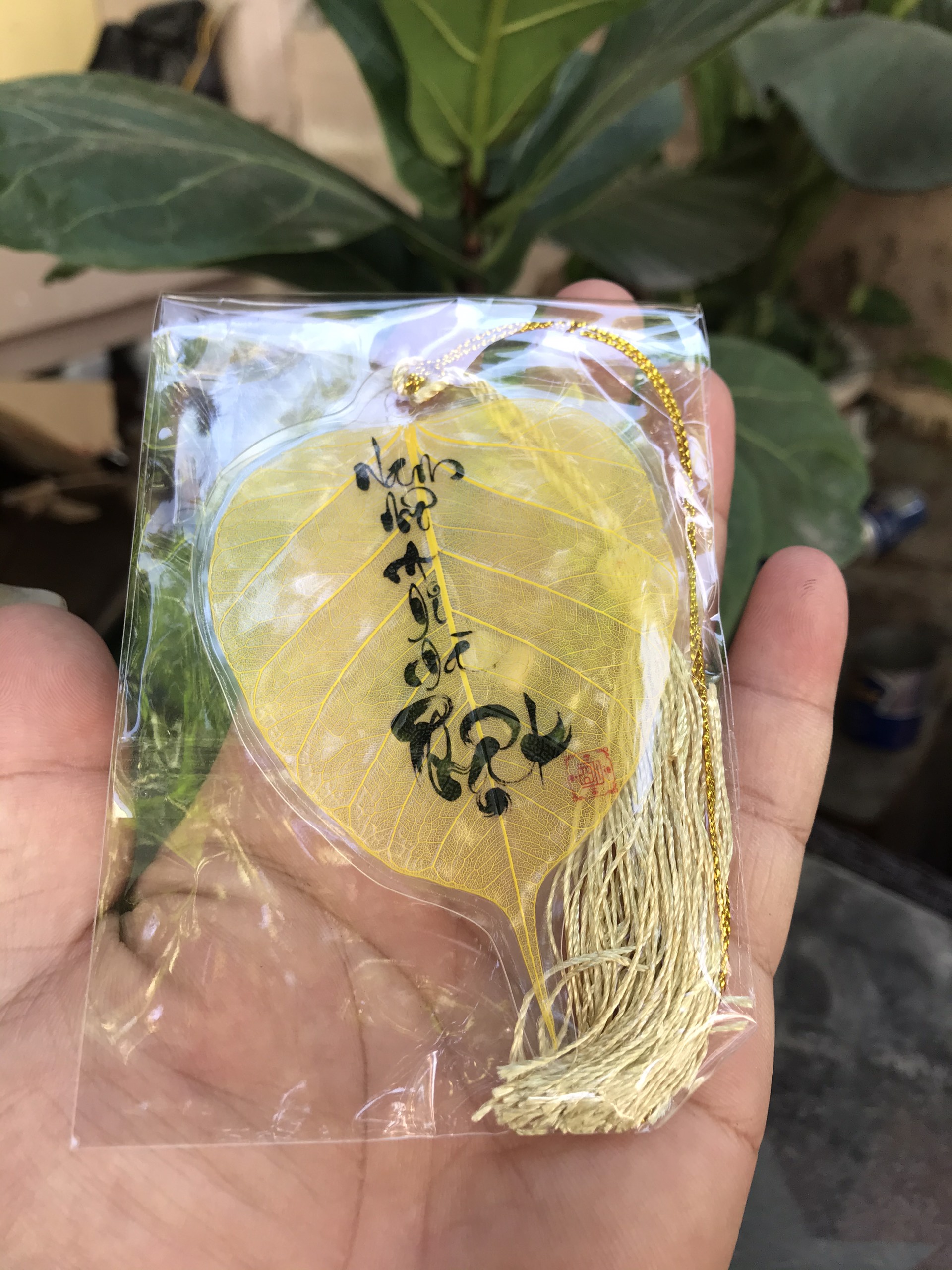 Lá bồ đề NAM MÔ A DI ĐÀ PHẬT