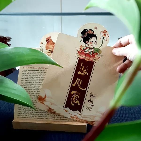 Lịch MI TIÊN 2026 lịch để bàn trang trí decor bàn làm việc một món quà trí tuệ có ý nghĩa thâm sâu cho sự hành trì của bạn