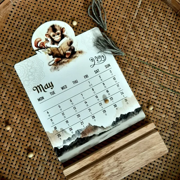 Lịch MI TIÊN 2026 lịch để bàn trang trí decor bàn làm việc một món quà trí tuệ có ý nghĩa thâm sâu cho sự hành trì của bạn