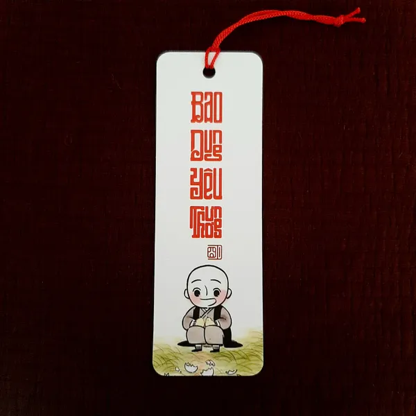 Bộ thẻ treo cây thư pháp chữ vuông gồm 30 thẻ