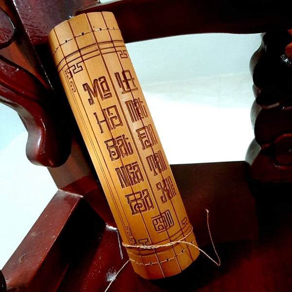 Sách thẻ tre Bát Nhã Tâm Kinh 24x60 cm 