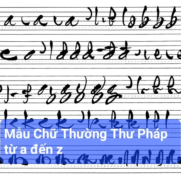Bộ Tài Liệu Tự Học Viết Thư Pháp Chữ Nhỏ Theo Video Thành Thạo Sau 2 Tháng
