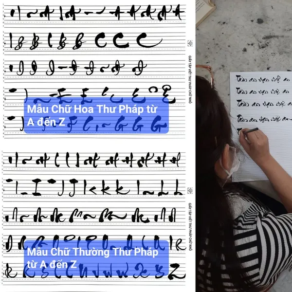 Bộ Tài Liệu Tự Học Viết Thư Pháp Chữ Nhỏ Theo Video Thành Thạo Sau 2 Tháng