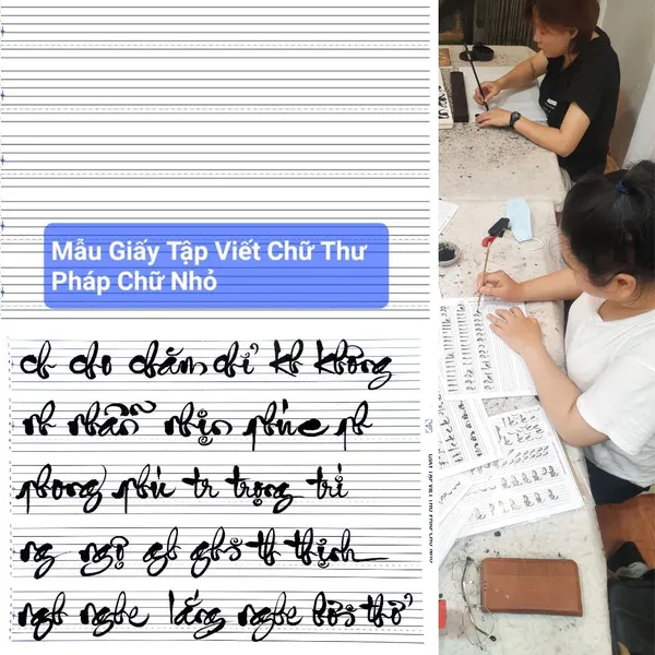 Bộ Tài Liệu Tự Học Viết Thư Pháp Chữ Nhỏ Theo Video Thành Thạo Sau 2 Tháng