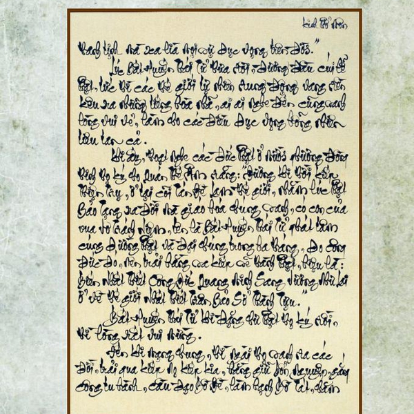 Sách thư pháp KINH PHỔ MÔN