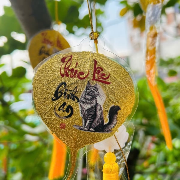 Lá bồ đề 12 con giáp phong thủy bình an may mắn theo tuổi-lá tuổi DẦN