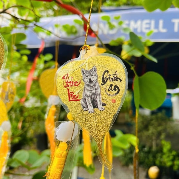Lá bồ đề 12 con giáp phong thủy bình an may mắn theo tuổi-lá tuổi DẦN