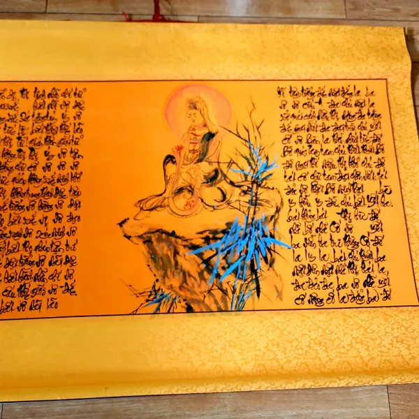 BÁT NHÃ TÂM KINH 1x1.4 m