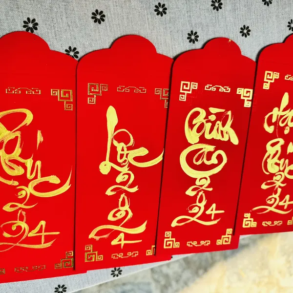 bao lì xì viết theo tên 9x20 cm
