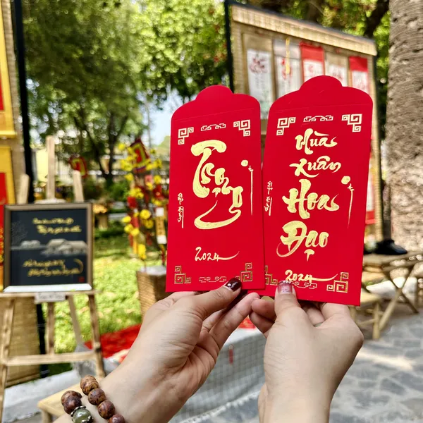 bao lì xì viết theo tên 9x20 cm