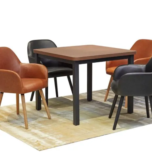 Bàn ăn chân sắt - BAV44