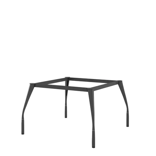 Khung bàn cụm 2 chỗ ngồi chân sắt cone đa giác N2-1212