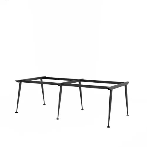 Bàn họp chân sắt Cone 1 tầng chữ A - BHCA-2412